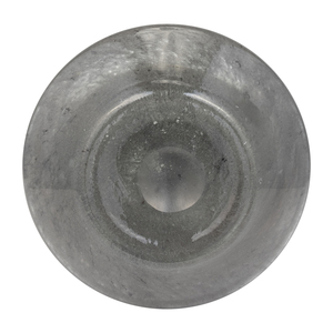 Elegante vaso in vetro per l'arredamento del soggiorno, forma scultorea, base appoggiata al pavimento, vaso decorativo per fiori - Product Image 6