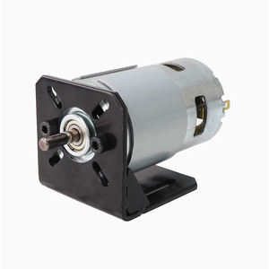 Moteur à balais à double roulement SAMSR 16000 tr/min 139 W 12 V 36 V pour tondeuse à gazon, moteur magnétique à deux roulements pour l'industrie - Product Image 1