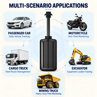 Traceur GPS 4G multi-bandes B20 pour véhicule, détection ACC, large plage de tension 90V, application gratuite, API, OEM ODM, pour voitures, camions et flottes