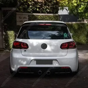 สปอยเลอร์หลังคาสำหรับรถยนต์ Golf 6 MK6 R20 Hatchback ปี 2010 2011 2012 2013 ชุดแต่งภายนอก - Product Image 3