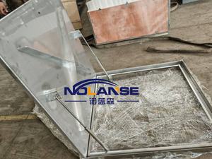 탱크 스테인레스 스틸 커버 가볍고 휴대용 사각 맨홀 커버 - Product Image 4