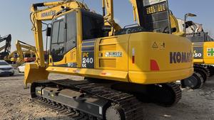 24 tonnes Komatsu 240LC-8 Excavatrice Japon Original Grande machine d'occasion Bonne condition de fonctionnement Moteur Boîte de vitesses Vente d'engrenages - Product Image 5