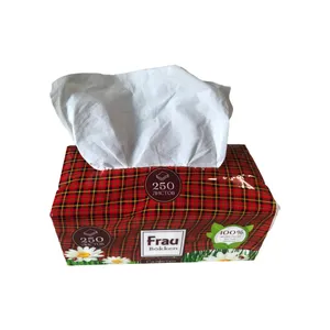 hot sale bamboo 2ply 150sheets facial tissue customized soft pack facial paper
