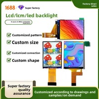 Layar Smartwatch IPS TFT LCD 2.0 Inci ST7789 240x320 Layar Penuh Warna OEM Cheng Xin