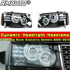 ชุดแต่งรอบคันสำหรับ Range Rover Executive Genesis ปี 2005-2012 ไฟหน้าแบบไดนามิก ชุดแต่งกันชนหน้า สเกิร์ตหลัง อุปกรณ์ตกแต่งรถยนต์ - Product Image 1