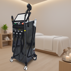 Professional 4 in 1 Original 2000w Diode Laser 755nm 808nm 1064nm Permanent Hair Remove <b>Titanium</b> Laser Hair Removal Machine - Product Image 1