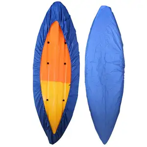 Bán sỉ lá chắn không thấm nước thuyền-Kayak Lưu Trữ Bìa Phổ Điều Chỉnh Thể Thao Chống Thấm Nước Nylon UV Chống Bụi Lưu Trữ Bìa Thuyền Canoe Bụi Che Chắn