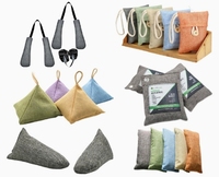 Sachets de Charbon de Bambou Activé pour l'Élimination du Formaldéhyde, Décorations Transfrontalières pour le Commerce Extérieur, Vente en Gros
