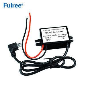 12V 24V 36V 48V Đến 5V 3A <span class=keywords><strong>Micro</strong></span> Mini <span class=keywords><strong>USB</strong></span> Car Charger Adapter DC DC Bước Xuống Buck Điện Áp Chuyển Đổi Cho CCTV DVR Camera GPS - Product Image 5