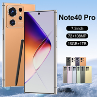 Nuevo Modelo Note 40 U TCL T602DL, Funda para Teléfono Móvil Desbloqueado, Teléfono de Hotel, Tablet PC Android 15 16GB+1TB
