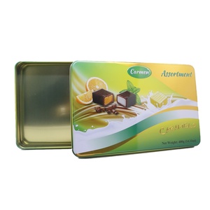 Empty Customized <strong>Tin</strong> Canister Packaging Cookies Food Grade Tinplate Candy Storage <strong>Tin</strong> Box <strong>for</strong> Biscuit <strong>Cracker</strong> - Product Image 2