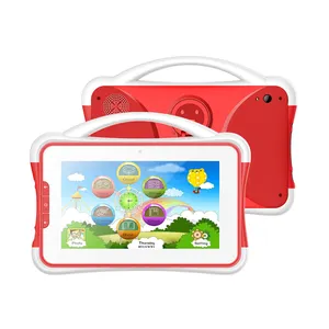어린이 학습 교육용 어린이 태블릿 Android 3G 호출 Sim 카드 슬롯 및 TF 카드 슬롯이있는 7 인치 어린이 태블릿