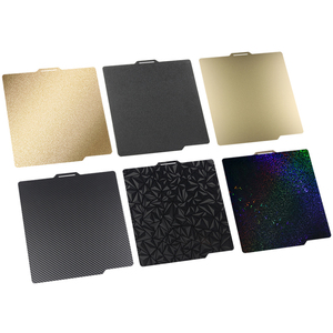 Plaque de construction double face en acier à ressort enduit de poudre Bambu 257*257mm <span class=keywords><strong>PEY</strong></span> PET PEO PEI pour imprimante 3D Lab X1 – Pièces neuves - Product Image 1