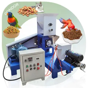 Tilapia-Extruder China Trockner Pellet-Lebensmittelsenkung Fischschneidmühle Pellet-Aqua-Float-Mühle Forellenfutter-Herstellungsmaschine für