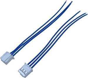 Konektor Kawat-ke-Kawat JST XA <span class=keywords><strong>2</strong></span>.5mm UL3266 22AWG LSZH XARR + XAP 02-15P 300V 125 ° C Low Smoke Custom Wire Harness - Product Image 4