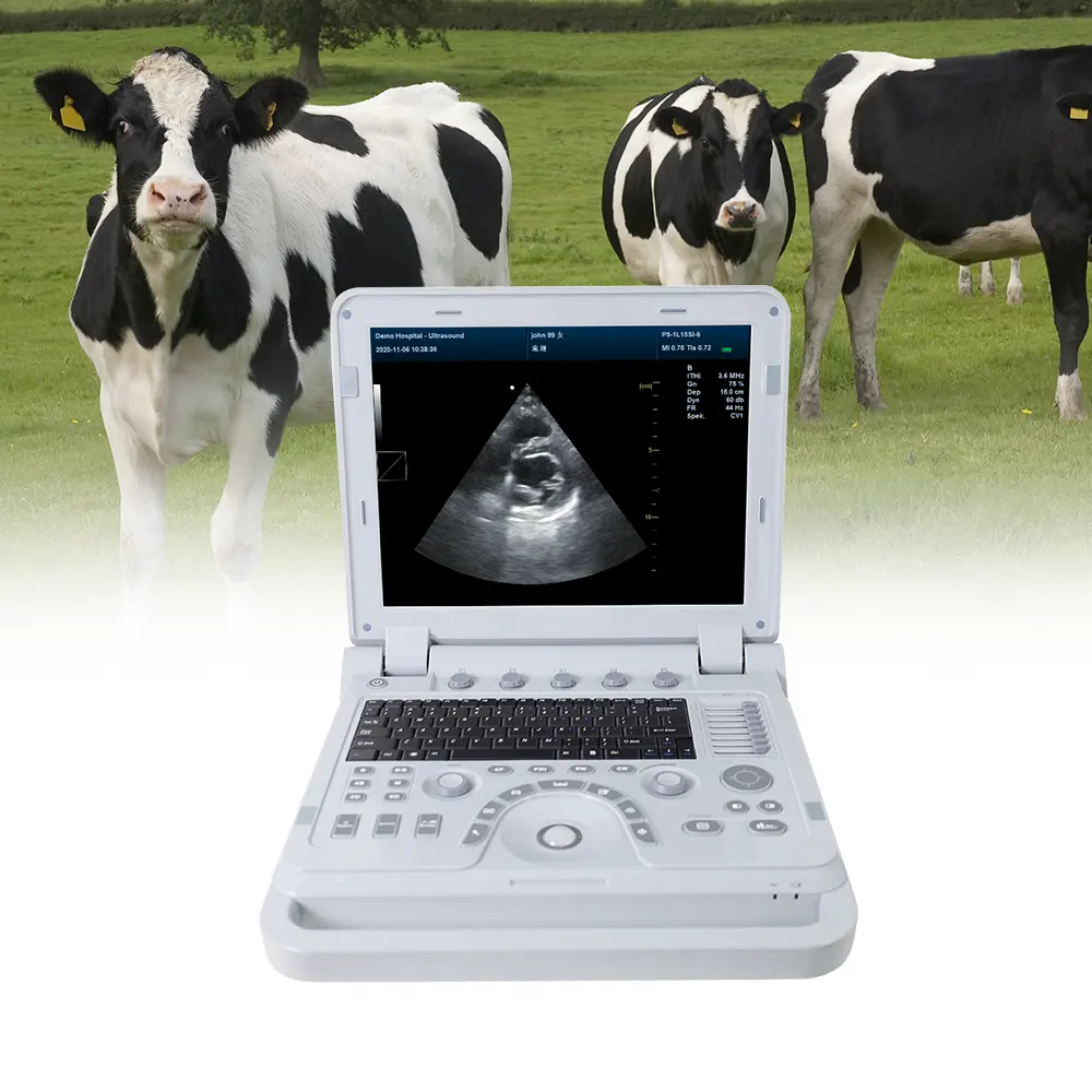 Contec CMS1700B-VET Veterinaire Kleur Doppler Machine Veterinaire Echografie Runderen Huisdier