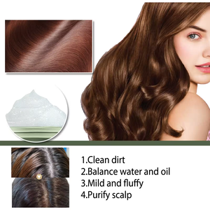 Champú y acondicionador Vegano para el cabello, nuevo estilo, logotipo personalizado, champú orgánico <span class=keywords><strong>de</strong></span> <span class=keywords><strong>sal</strong></span> marina Centella, exfoliante para el cuero cabelludo - Product Image 6