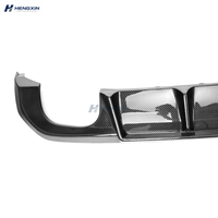 Lèvre de pare-chocs arrière en fibre de carbone de style 3D de haute qualité pour BMW Série 4 G26 4 portes, diffuseur arrière en fibre de carbone, ajustement parfait