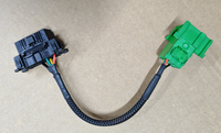 Cable OBD II de 16 Pines a FMS (Cable 20AWG) Conector Analizador de Motor para Vehículos