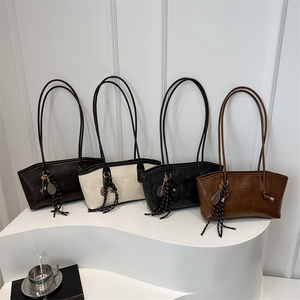 Bolsos de Hombro de <span class=keywords><strong>Moda</strong></span> para Mujer, Novedad de 2026, Bolsos de Poliéster para Mujer con Colgante - Product Image 1