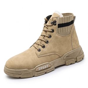 Botas Tácticas Negras Baratas Más Vendidas con Cremallera para Hombre - Estilo Kampfstiefel, Chaussure, Stivali, Moto - Product Image 2
