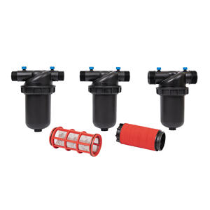 Filtro a disco a Y in plastica <span class=keywords><strong>ARKA</strong></span> F50TS da 1-1/4 pollici, 120 mesh, nero e rosso per irrigazione a goccia e annaffiatura - Product Image 4