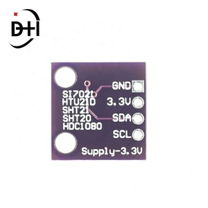 GY-213V-HTU21D IIC I2C อุณหภูมิความชื้นเซนเซอร์โมดูลเปลี่ยน SHT21 SI7021 HDC1080 โมดูล - Product Image 3