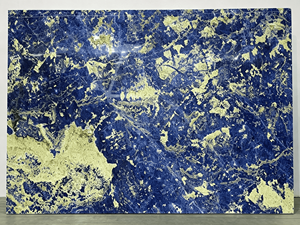 Dalle de pierre naturelle Sodalite bleue de luxe, Sodalite bleue de Bolivie pour la décoration des murs intérieurs et des comptoirs d'hôtels et de villas - Product Image 2