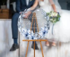 Custom Couple <strong>Name</strong> Engagement <strong>Wedding</strong> Layout Welcome <strong>Card</strong> Acrylic <strong>Wedding</strong> Supplies <strong>Card</strong> <strong>Wedding</strong> Welcome Board - Product Image 6