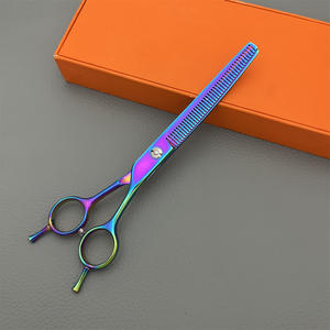 Tijeras Curvas de 7 Pulgadas para Peluquería Canina, de Acero Inoxidable, para Cortar el Pelo de Perros, Diseño Conveniente - Product Image 4