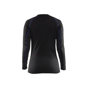 BLAKLADER - 720217079985XXXL Conjunto de ropa interior de mujer negro claro/azul aciano-ROPA INTERIOR TÉRMICA EAN 7330509684849 - Product Image 2