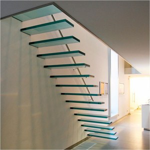 <span class=keywords><strong>Escalier</strong></span> flottant d'intérieur commercial avec marches en verre boîtier clôture en verre <span class=keywords><strong>escalier</strong></span> <span class=keywords><strong>droit</strong></span> usine escaliers d'<span class=keywords><strong>occasion</strong></span> - Product Image 5