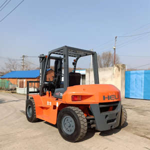 Transpaleta Diésel Usada con Motor 4D33, Capacidad de 7 Toneladas, para Minoristas, Almacenes, Logística, Construcción, 1 Año de Garantía, China - Product Image 2