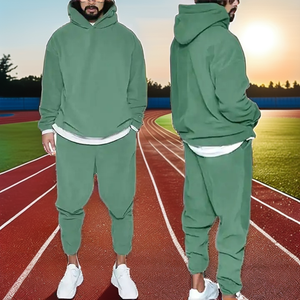 เสื้อฮิปฮอปแขนยาวผ้าฟลีซเนื้อนุ่ม แห้งเร็ว ระบายอากาศได้ดี สีพื้น สไตล์ยุโรป/อเมริกา คอลเลคชั่นฤดูใบไม้ร่วง/ฤดูหนาว ผลิตจากผ้าฝ้าย 100% - Product Image 2