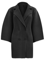 Vêtements pour femmes en gros, costume plissé Miyake, taille unique, haut et jupe à franges, ensemble deux pièces, ensemble de mode formel pour femmes