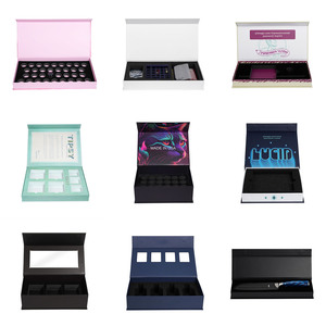 Hộp Đầy Màu Sắc Tùy Chỉnh Có Nắp Từ Tính Hộp Quà Tặng Bao Bì Hộp Đựng Mỹ Phẩm Bằng Bìa Cứng Caja De Con Iman - Product Image 3