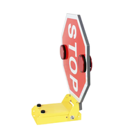 Panneau de signalisation électronique clignotant, vente flash, feux de signalisation routière LED pour bus scolaire