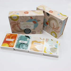 Tự khẳng định thẻ tùy chỉnh in ấn tùy chỉnh tích cực và đầy cảm hứng khẳng định thẻ sàn với hộp từ - Product Image 3