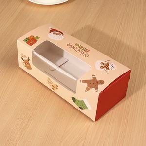 Caja de pastelería/panadería de cartón Kraft hermosa de alta calidad personalizada con caja de ventana de PVC transparente al por mayor Prince - Product Image 2