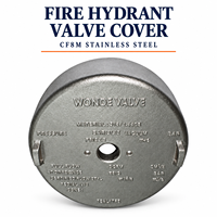 Composants moulés sur mesure en acier inoxydable CF8M par moulage de précision, 5 pouces, 0,2 kg, pour vannes industrielles et couvercles de vannes d'incendie