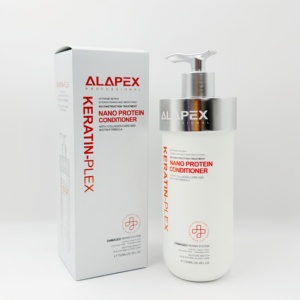 ALAPEX Keratin-Plex Biotin Nano Protein Shampoo & Conditioner Set Reparador para Cabello Seco, Dañado, Rizado y Teñido, 750ML - Product Image 6
