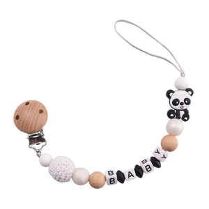 Juego de <span class=keywords><strong>cadena</strong></span> para <span class=keywords><strong>chupete</strong></span> de dentición <span class=keywords><strong>con</strong></span> <span class=keywords><strong>nombre</strong></span> de letra de silicona en inglés para bebé, <span class=keywords><strong>cadena</strong></span> anticaída para <span class=keywords><strong>chupete</strong></span> - Product Image 4