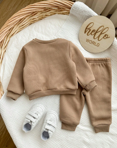 Ensemble d'hiver personnalisé pour enfants, ensemble de vêtements pour enfants, ensemble printemps-automne, vêtements d'automne pour garçons, nouveau style de sweat-shirt à capuche pour garçons - Product Image 5