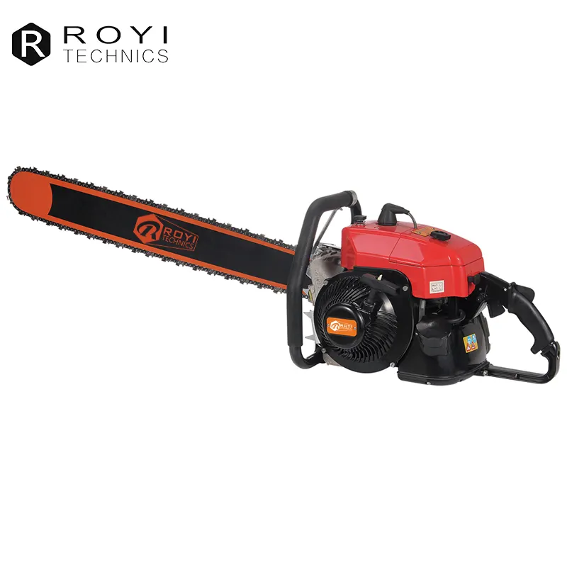 Royi Hot Sale 2 Stroke Professional tree cutting machine great power 6.5hp chain saw 4.8kw ms070 gasoline chain saw