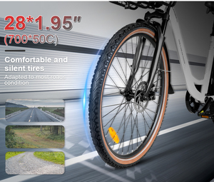 Vélo électrique de ville EU 28 pouces pour adulte, vélo électrique longue portée avec batterie cachée, vélos électriques de route pour adultes - Product Image 4