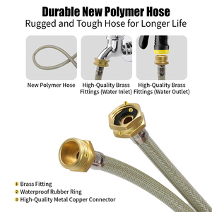 Enrouleur de tuyau mural automatique en PVC pour l'arrosage du jardin et le nettoyage de la voiture Support d'eau sous pression personnalisable - Product Image 6