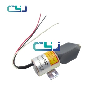Solénoïde d'arrêt 12V 1700-1512 1751ES-12E6ULB1S5 pour Perkins 404 Woodward Série 1700 - Product Image 1