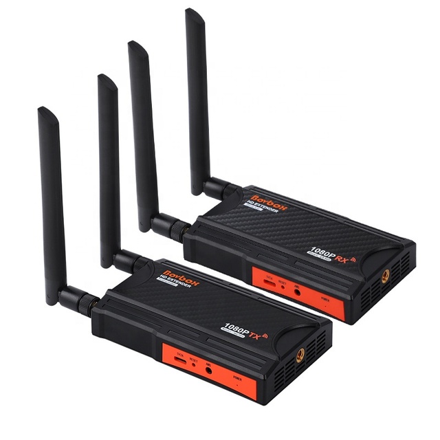 200m Long Distance HDMI Wireless Extender Video Transmitter Receiver Display for Camera Live Streaming Support NP F970 F750 F550