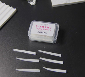 Kit de recourbement de cils en silicone 1000 pièces avec papiers résistants à la chaleur pour rehaussement de cils et outils d'amélioration du volume - Product Image 2