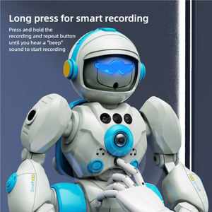 Robot de Diálogo Educativo Inteligente con Grabación por Presión Prolongada, Juguete Electrónico Musical para Niños y Niñas, Hecho de ABS - Product Image 3